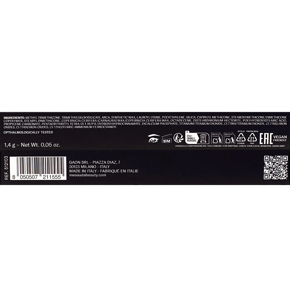 Mesauda Beauty Drawmatic Shadow 103 Cookie 1.4gr - ombretto stylo multiuso - Image 7
