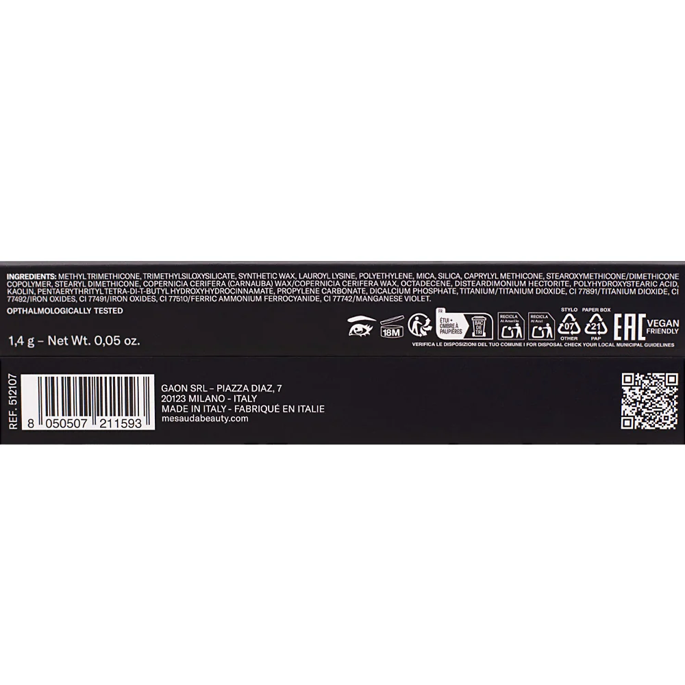 Mesauda Beauty Drawmatic Shadow 107 Sculpt 1.4gr - ombretto stylo multiuso - Image 7