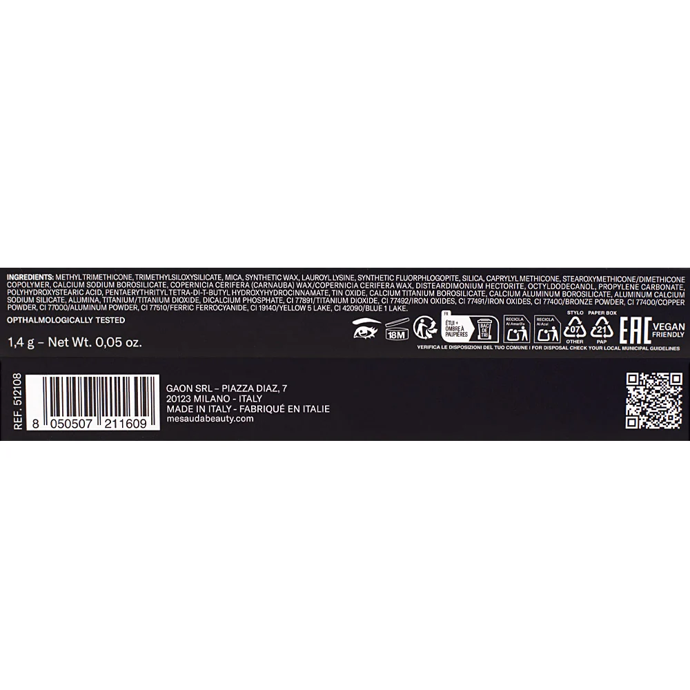 Mesauda Beauty Drawmatic Shadow 108 Angel 1.4gr - ombretto stylo multiuso - Image 5