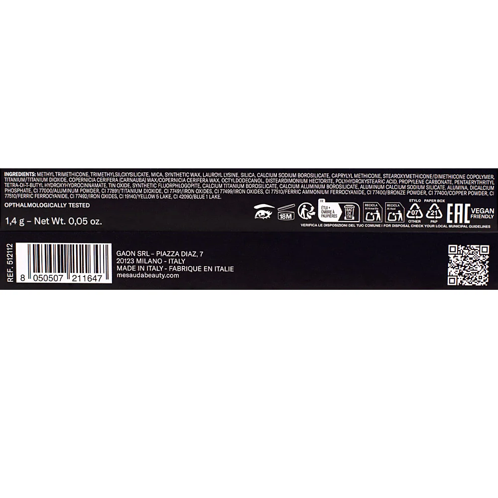 Mesauda Beauty Drawmatic Shadow 112 Magnet 1.4gr - ombretto stylo multiuso - Image 5