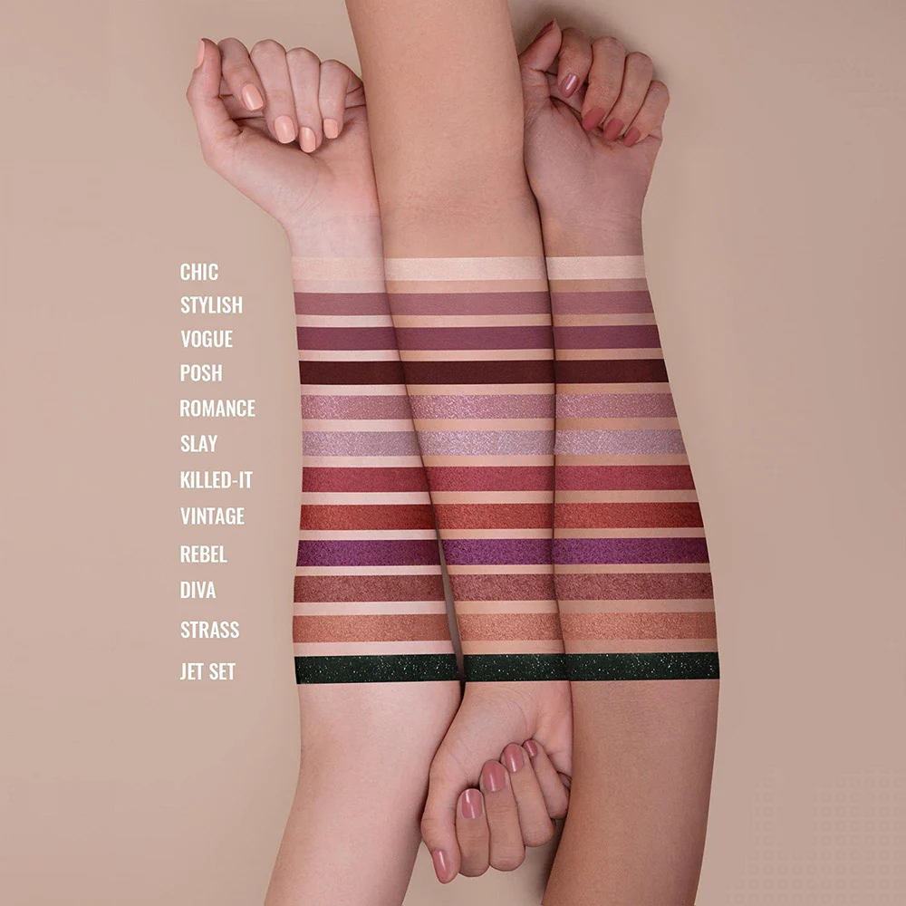 Mesauda Beauty Glam'Eyes Palette - palette ombretti compatti - Image 3