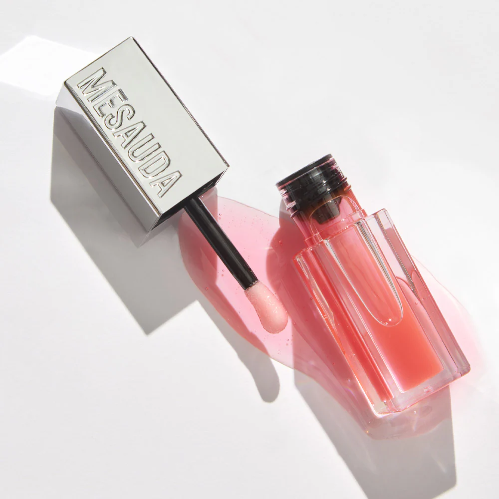 Mesauda Beauty Lipoilogy Sheer Tinted Lip Oil Peach Blossom 101 4ml - olio labbra nutriente colorato - Image 2