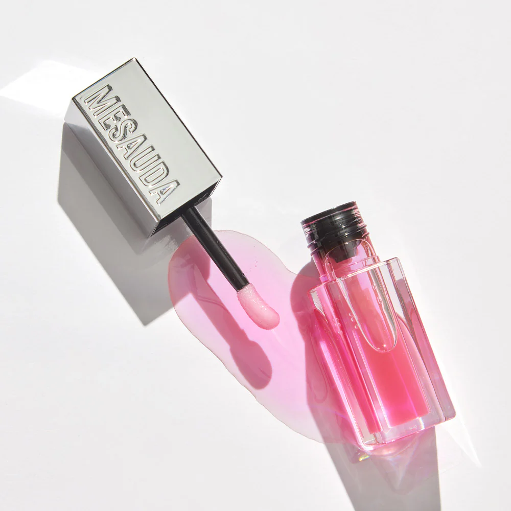 Mesauda Beauty Lipoilogy Sheer Tinted Lip Oil Pink Elixir 4ml - olio labbra nutriente colorato - Image 2