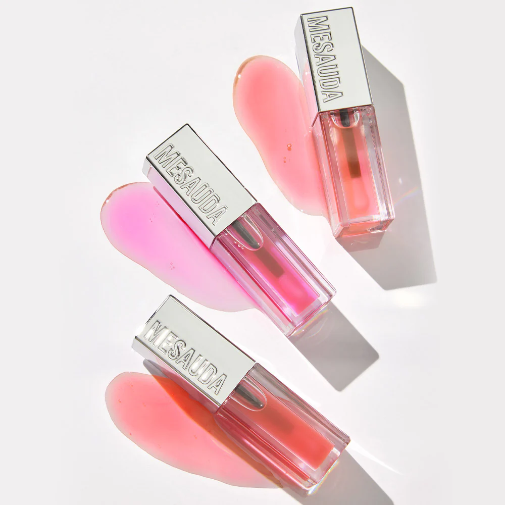 Mesauda Beauty Lipoilogy Sheer Tinted Lip Oil Pink Elixir 4ml - olio labbra nutriente colorato - Image 4