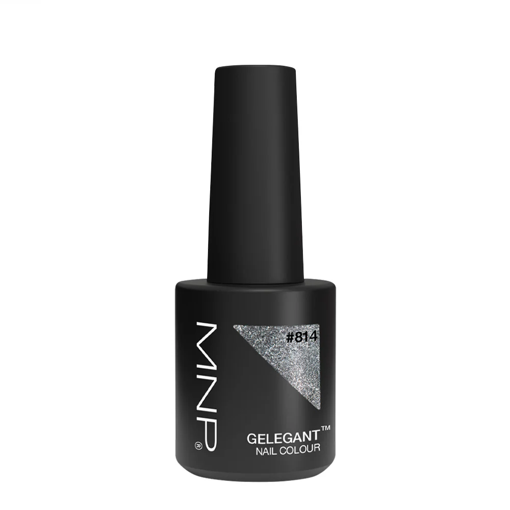 My Nail Pro Gelegant Gel Polish 814 Silver 8ml - smalto semipermanente