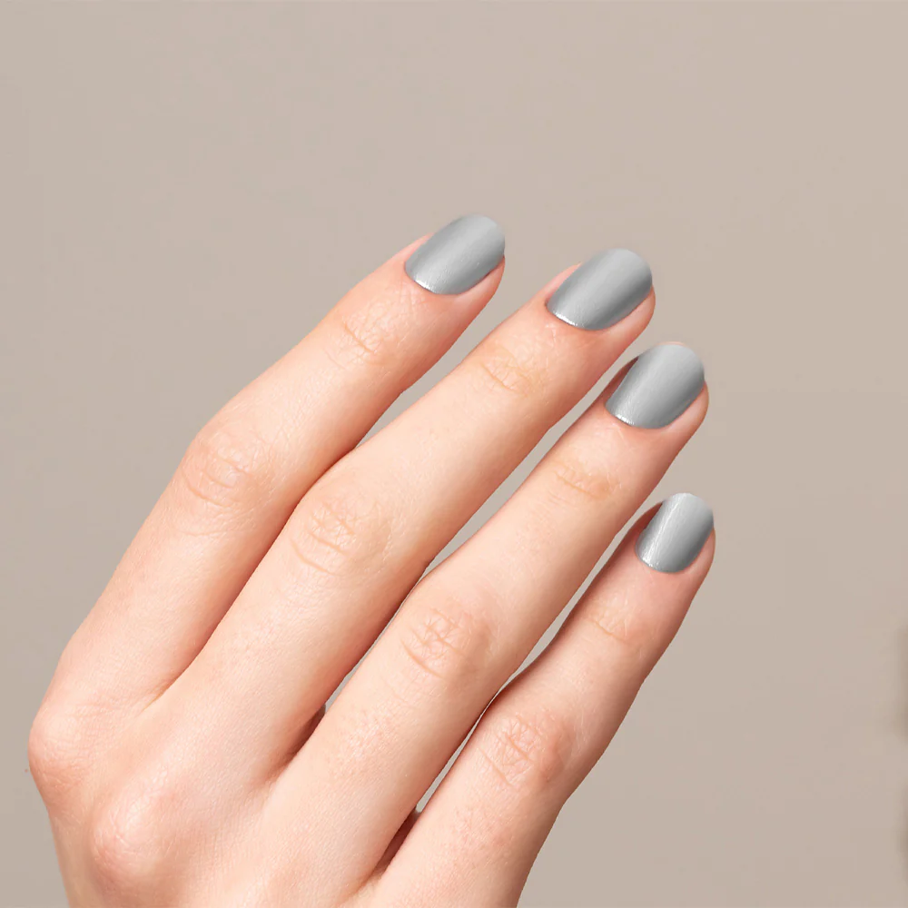 My Nail Pro Gelegant Gel Polish 814 Silver 8ml - smalto semipermanente - Image 3