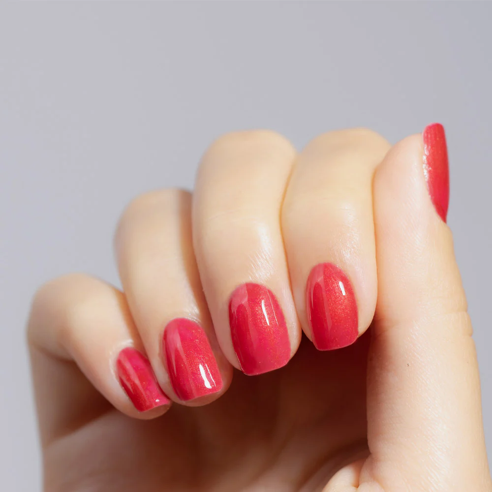 Mesauda Lacqwear Gel Polish 296 Goji Berry 10ml - smalto semipermanente - Image 3