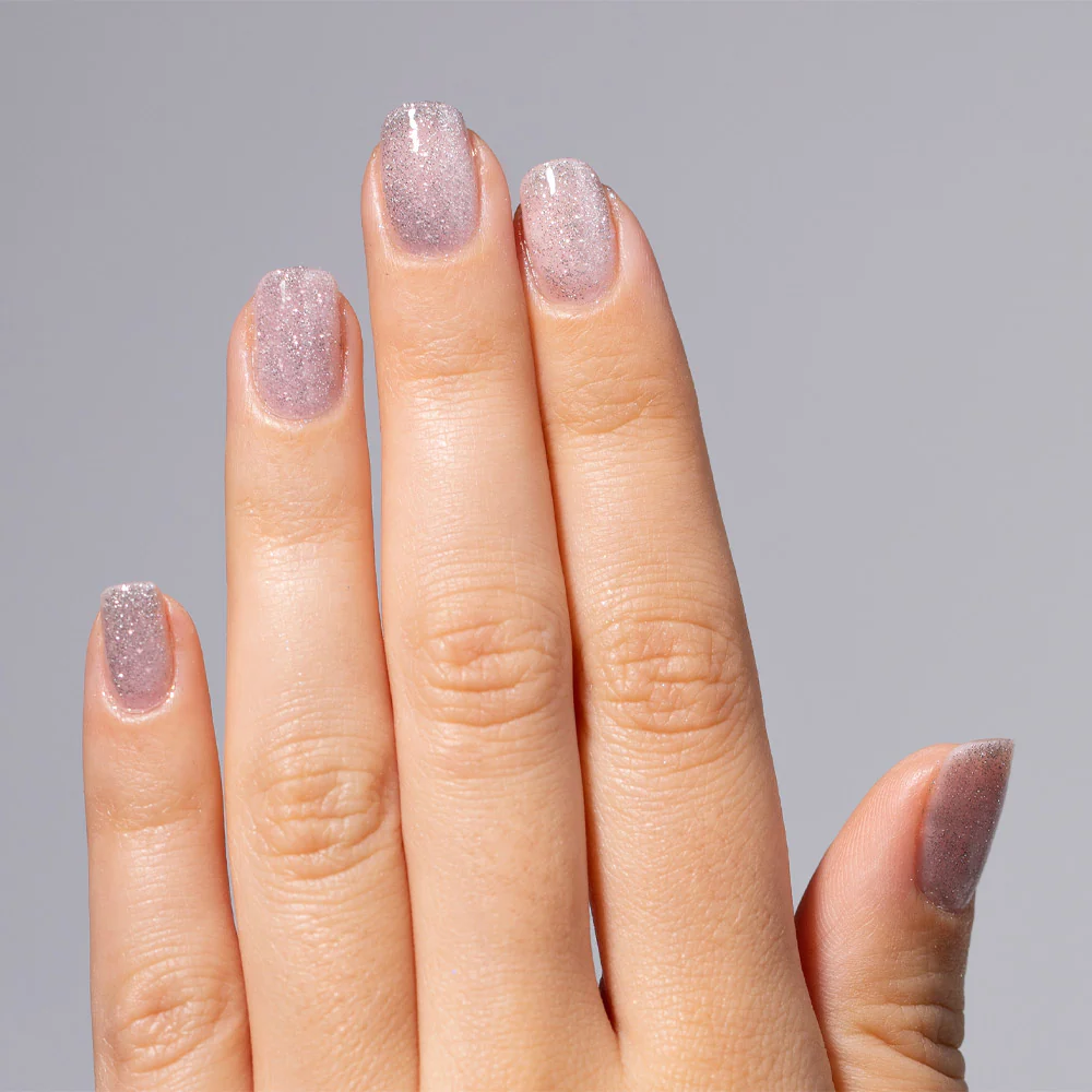 Mesauda Lacqwear Gel Polish 47 Glitter Silver 10ml - smalto semipermanente - Image 3