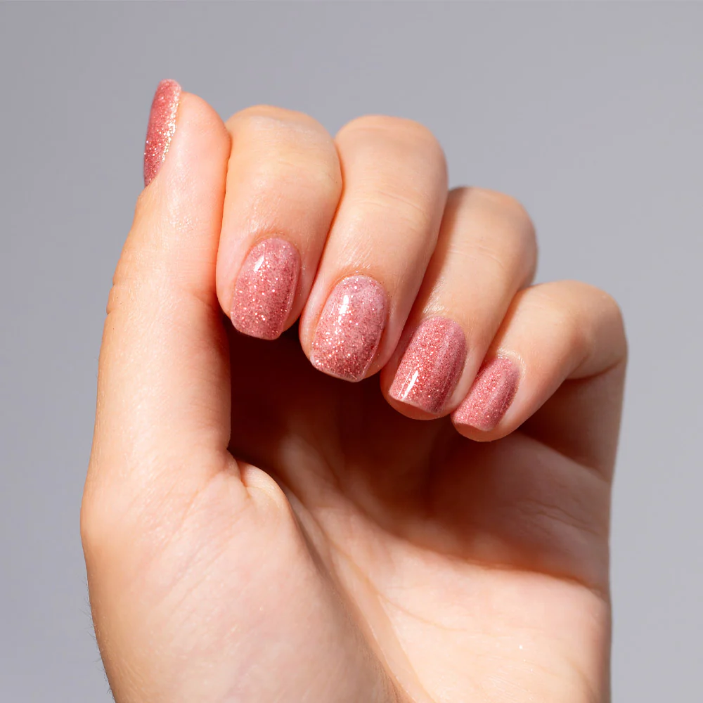 Mesauda Lacqwear Gel Polish 49 Glitter Pink 10ml  - smalto semipermanente - Image 3