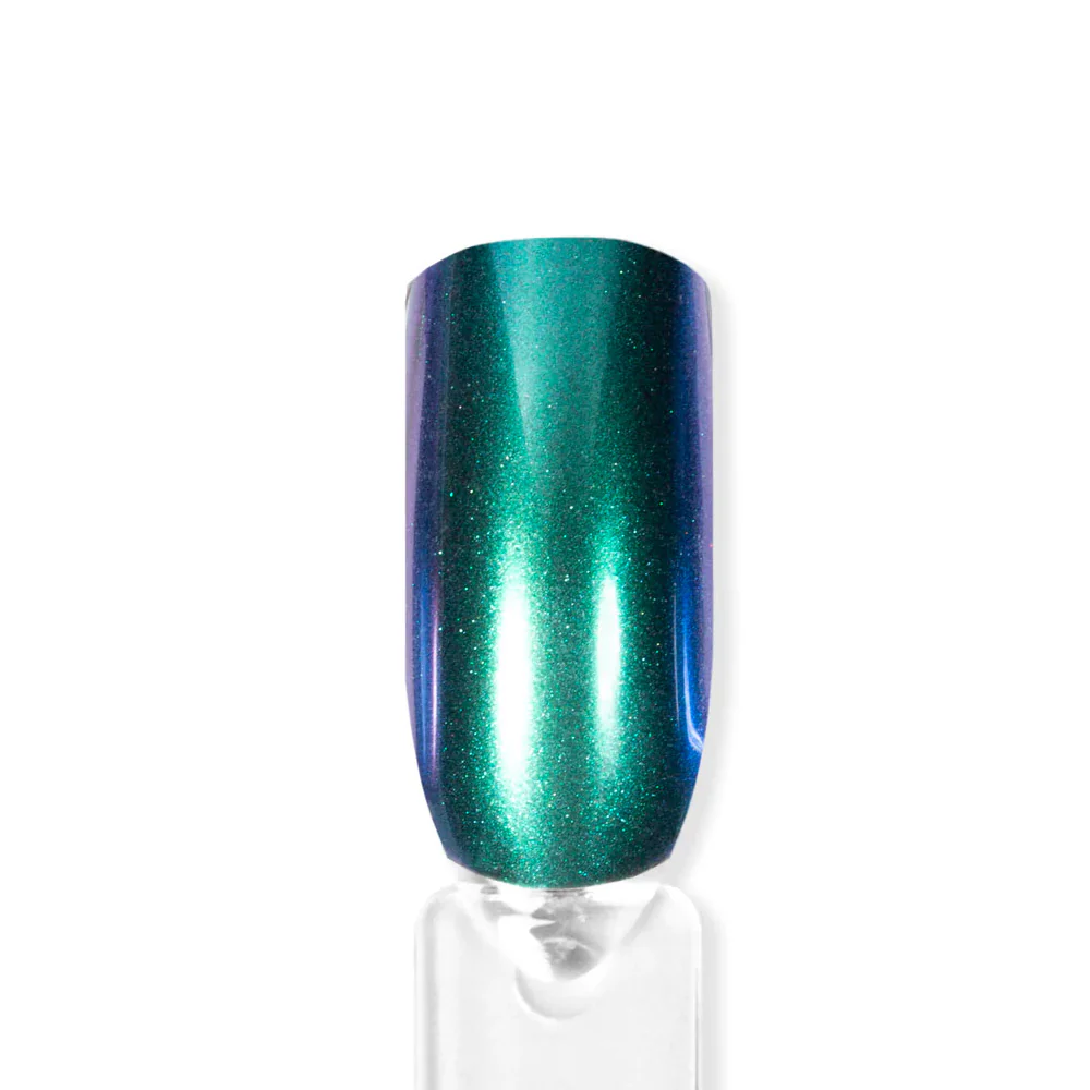 My Nail Pro Chrome Powders Chameleon Turquoise Beetle 1gr - polvere per unghie - Image 2