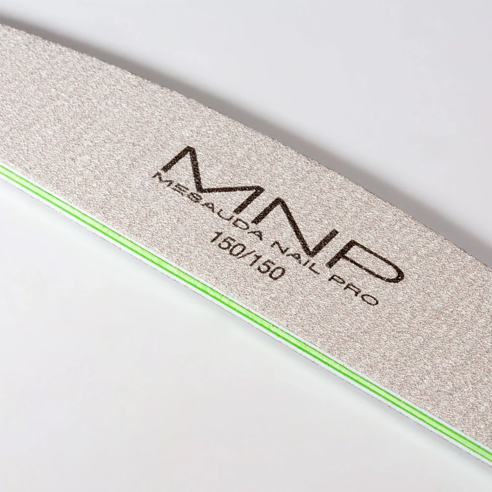 My Nail Pro Lima Arco Zebra Anima Verde 150/150 6 pz - lima grana medio grossa - Image 2