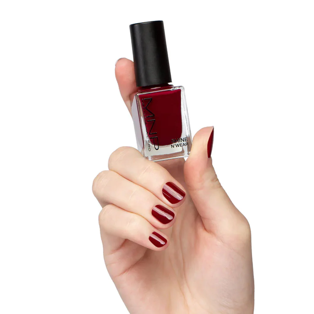 My Nail Pro MNP Shine N' Wear 202 Bordeaux 10ml - smalto classico - Image 2