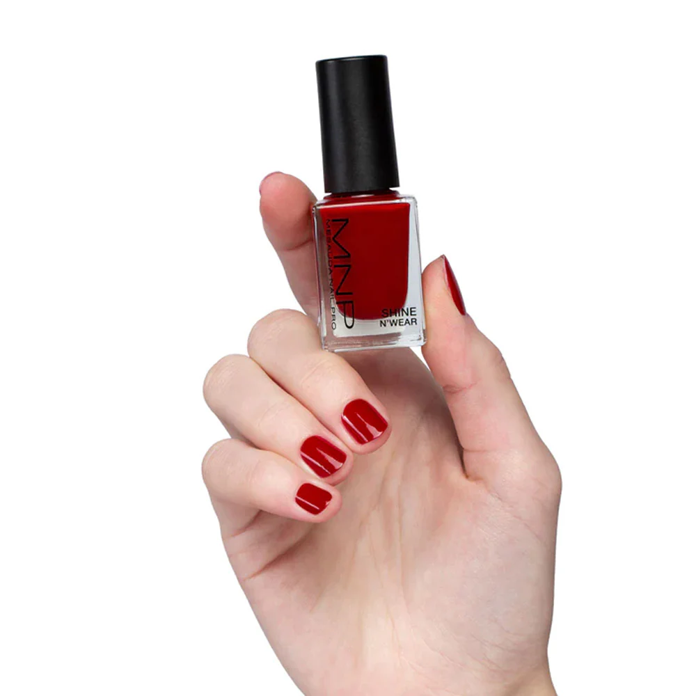 My Nail Pro MNP Shine N' Wear 204 Rouge Laque 10ml - smalto classico - Image 2