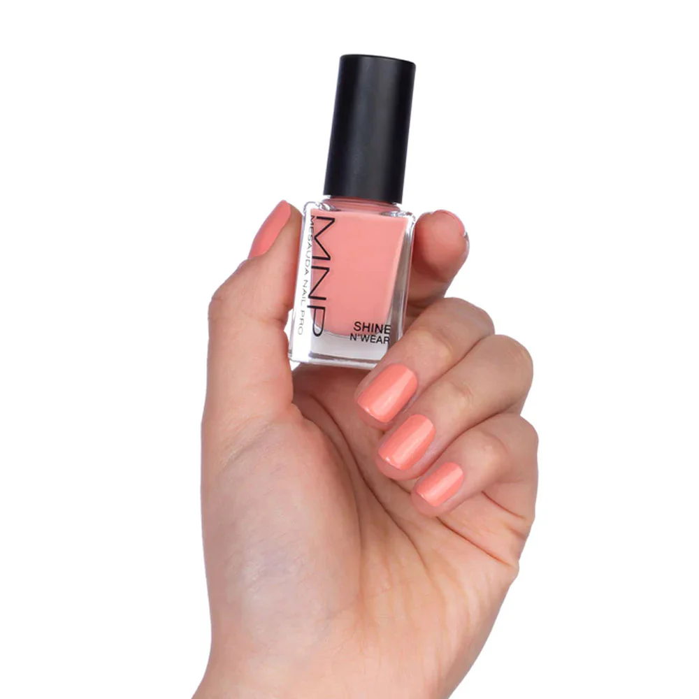 My Nail Pro MNP Shine N' Wear 251 Peachy Nude 10ml - smalto classico - Image 2