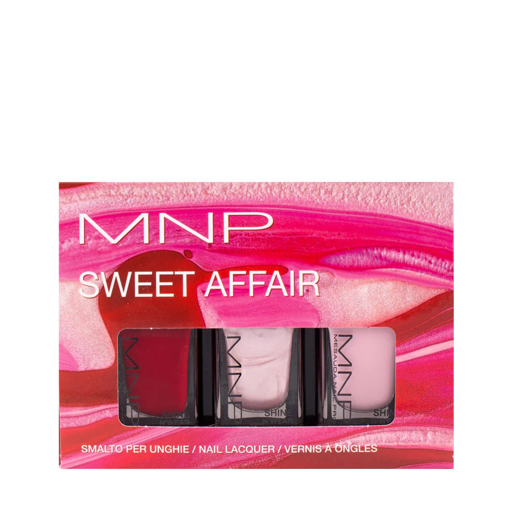 My Nail Pro MNP Shine N' Wear Sweet Affair 3x10ml - cofanetto natalizio
