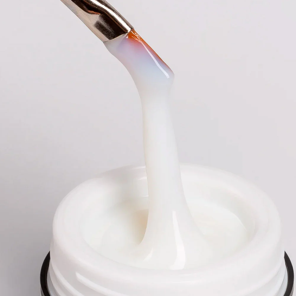 My Nail Pro MNP Xlink White Fiber Builder Gel 25gr - gel costruttore in fibre di vetro - Image 3