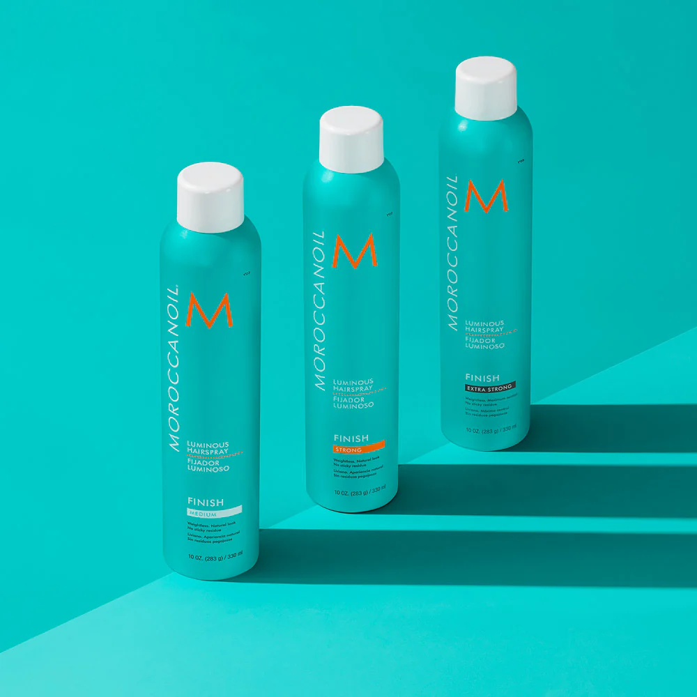 Moroccanoil Luminous Hairspray Finish Medium 330ml - lacca tenuta media - Image 4