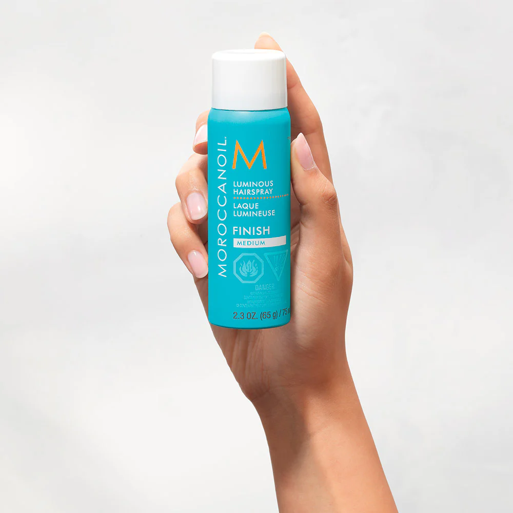 Moroccanoil Luminous Hairspray Finish Medium 75ml - lacca tenuta media - Image 2