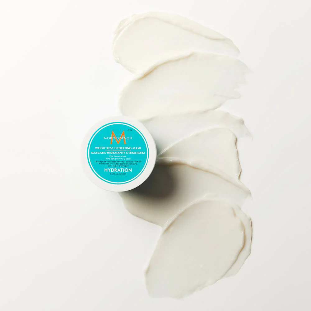 Moroccanoil Weightless Hydrating Mask 250ml - maschera idratante leggera capelli fini - Image 4
