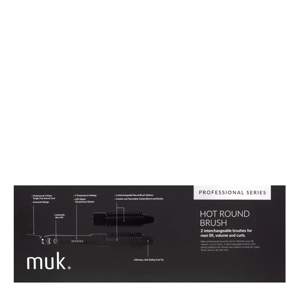 Muk Hot Round Brush - spazzola rotonda elettrica - Image 7