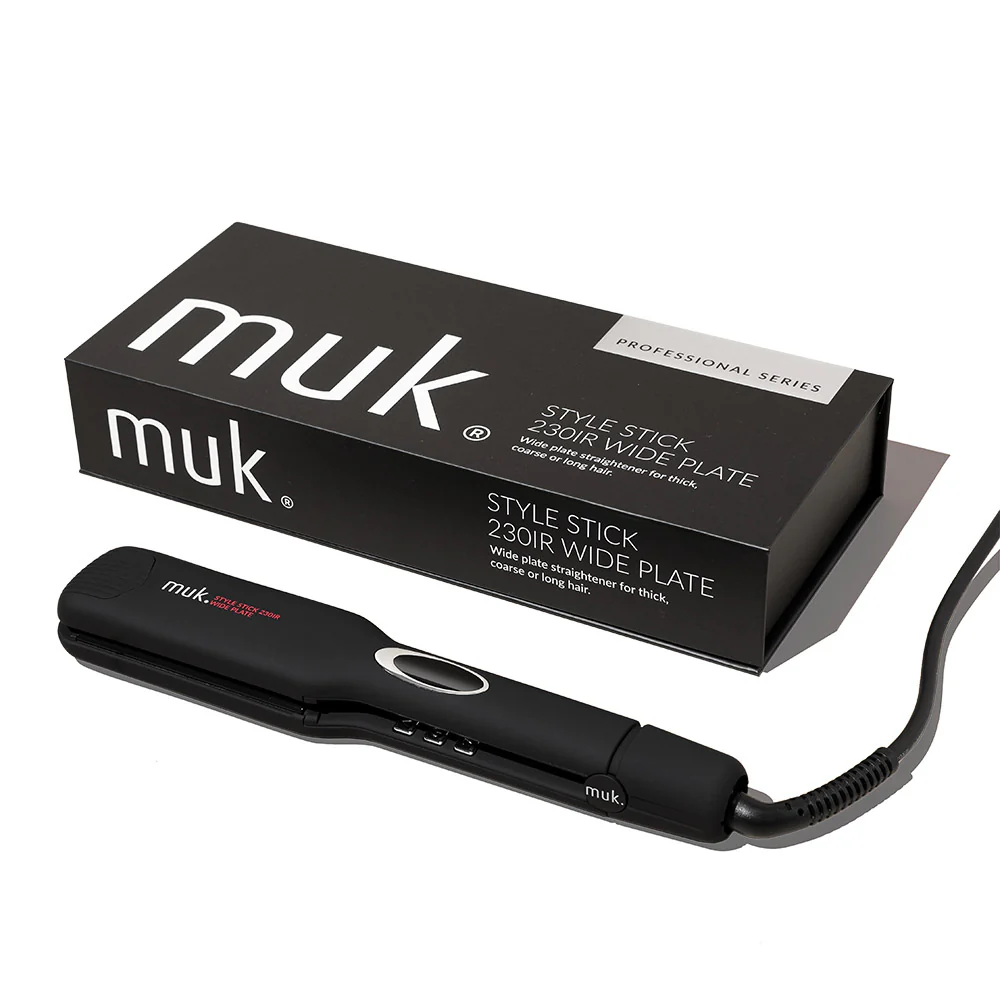 Muk Style Stick 230IR Wide Plate - piastra capelli grossi - Image 2