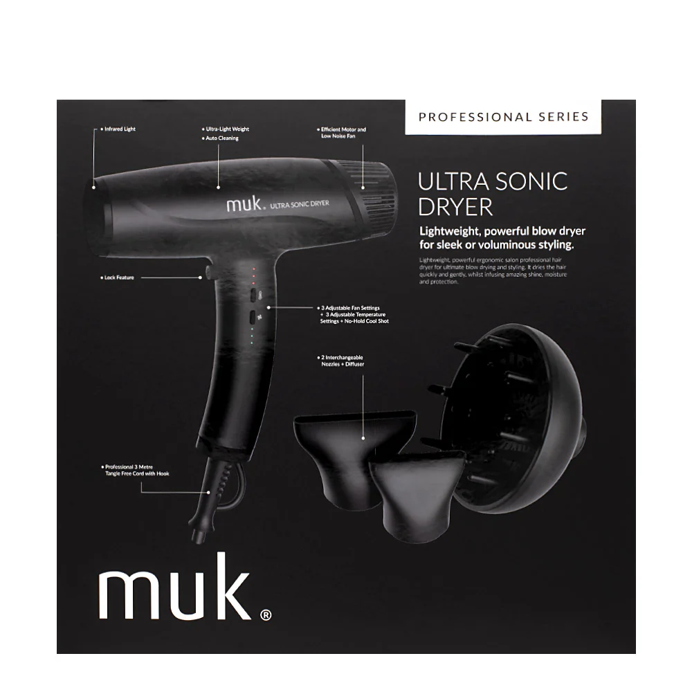 Muk Ultra Sonic Dryer Pro - asciugacapelli - Image 5