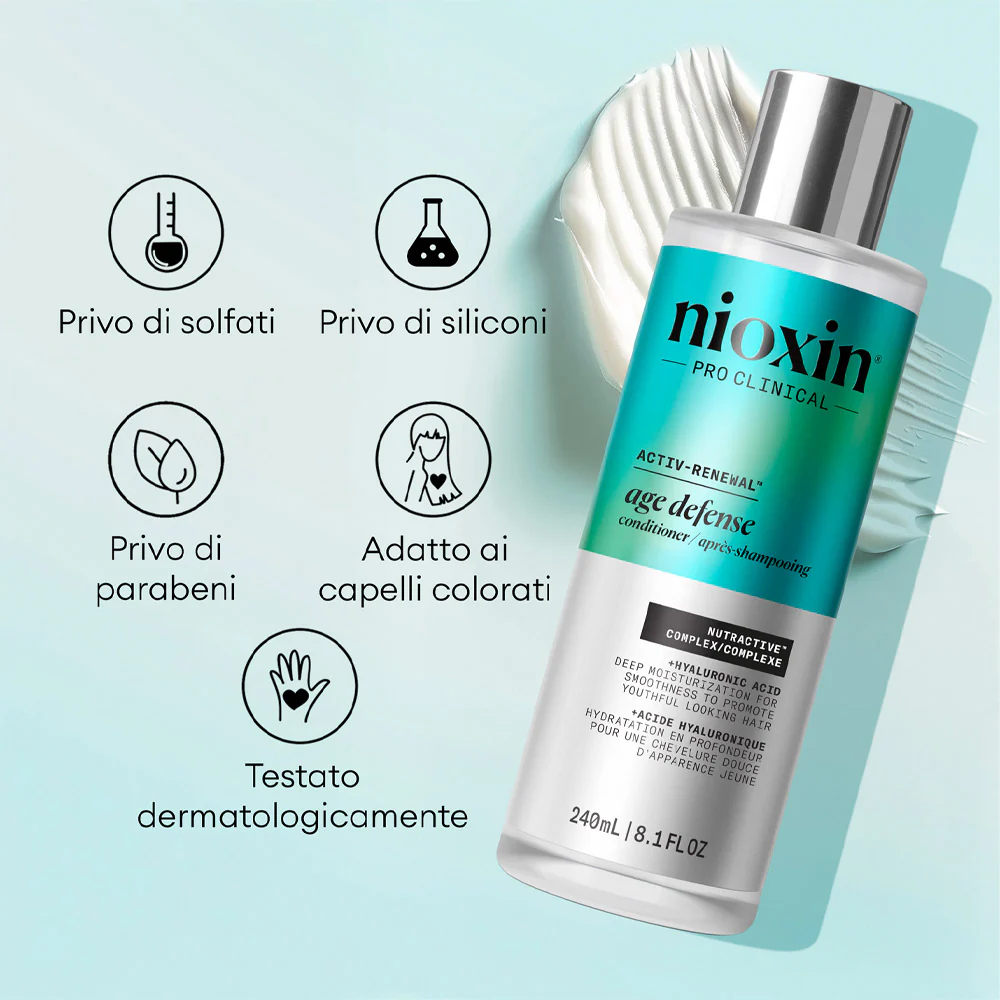 Nioxin Age Defense Conditioner 475ml - balsamo rinforzante - Image 8