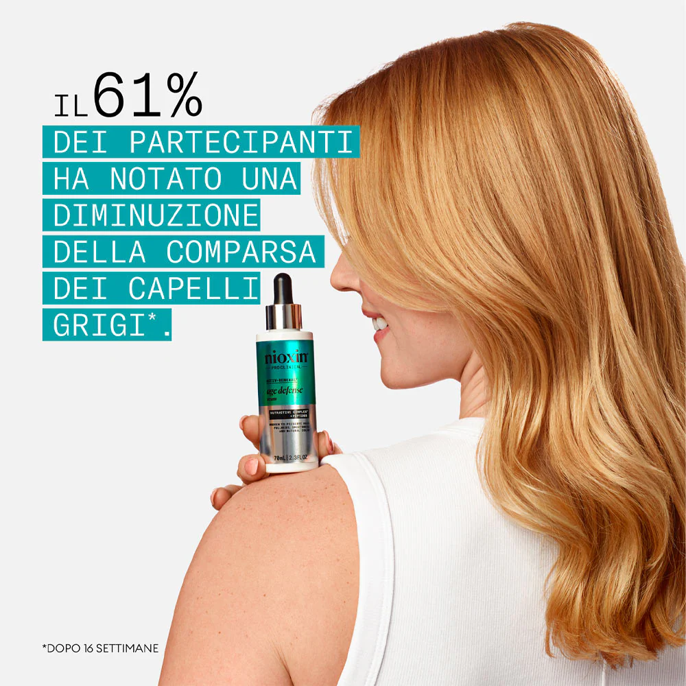 Nioxin Age Defense Serum 70ml - siero anti assottigliamento - Image 3