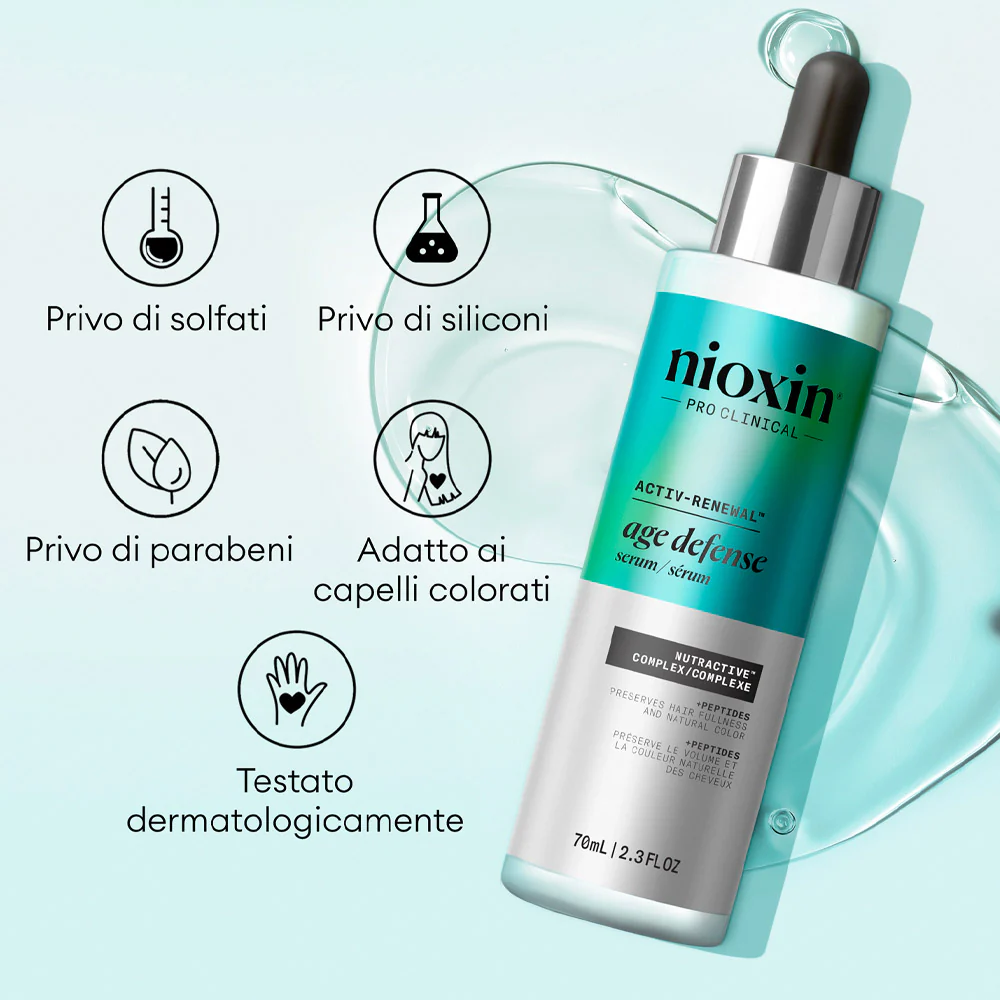 Nioxin Age Defense Serum 70ml - siero anti assottigliamento - Image 8