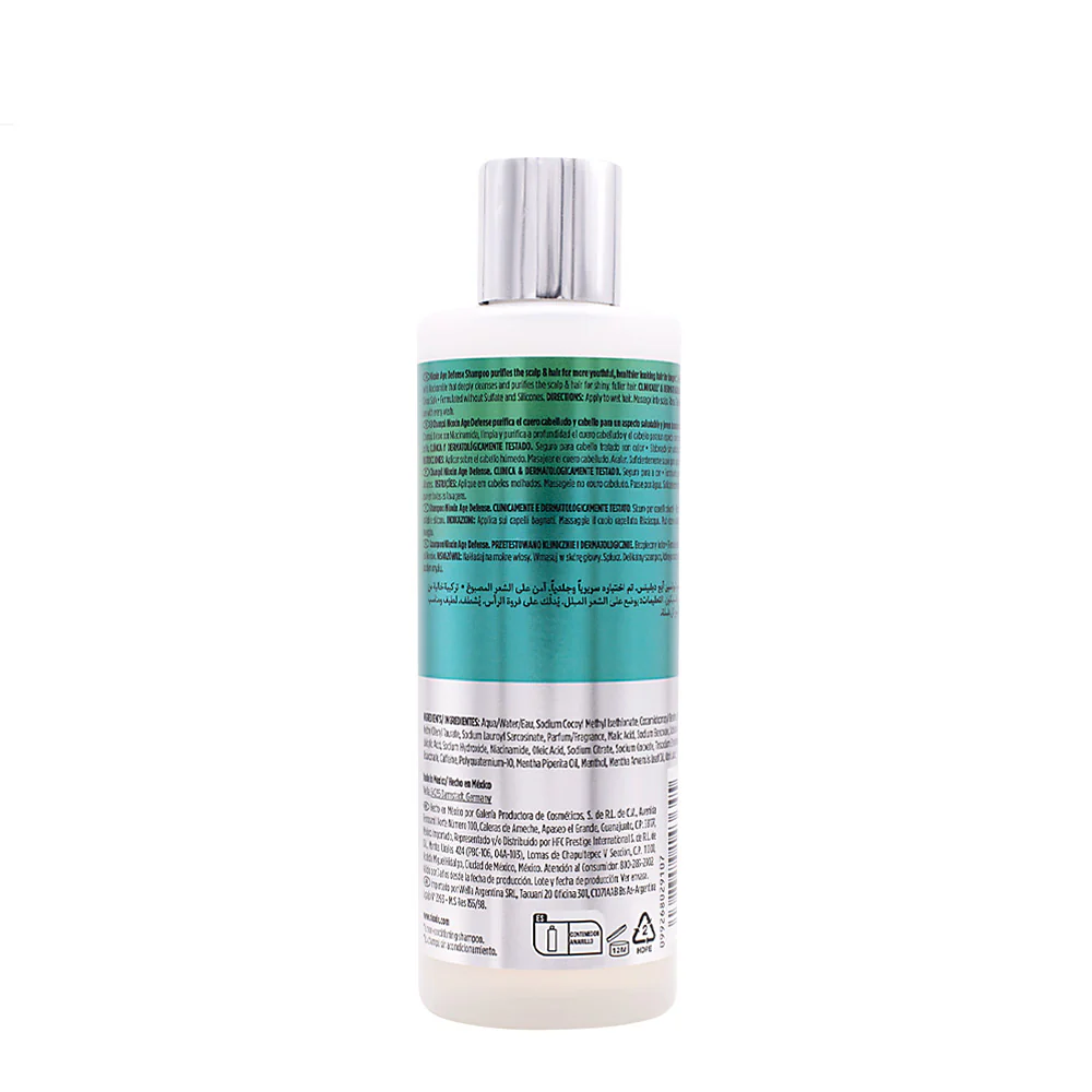 Nioxin Age Defense Shampoo 240ml - shampoo purificante - Image 8