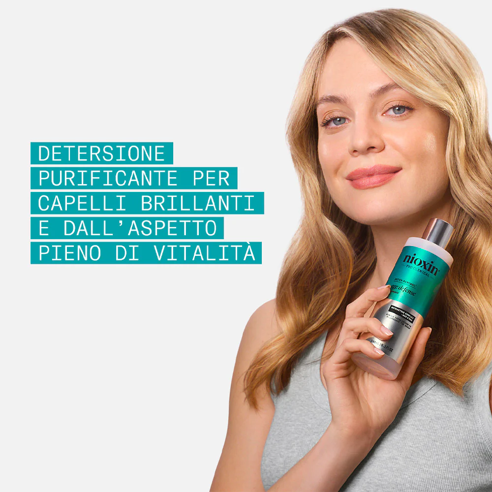 Nioxin Age Defense Shampoo 475ml - shampoo purificante - Image 4