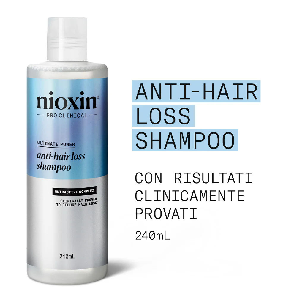 Nioxin Anti Hair Loss Shampoo 240ml - shampoo anticaduta - Image 2