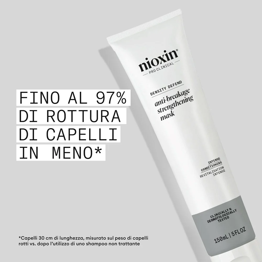 Nioxin Density Defend Anti-Breakage Mask 150ml - maschera rinforzante - Image 3