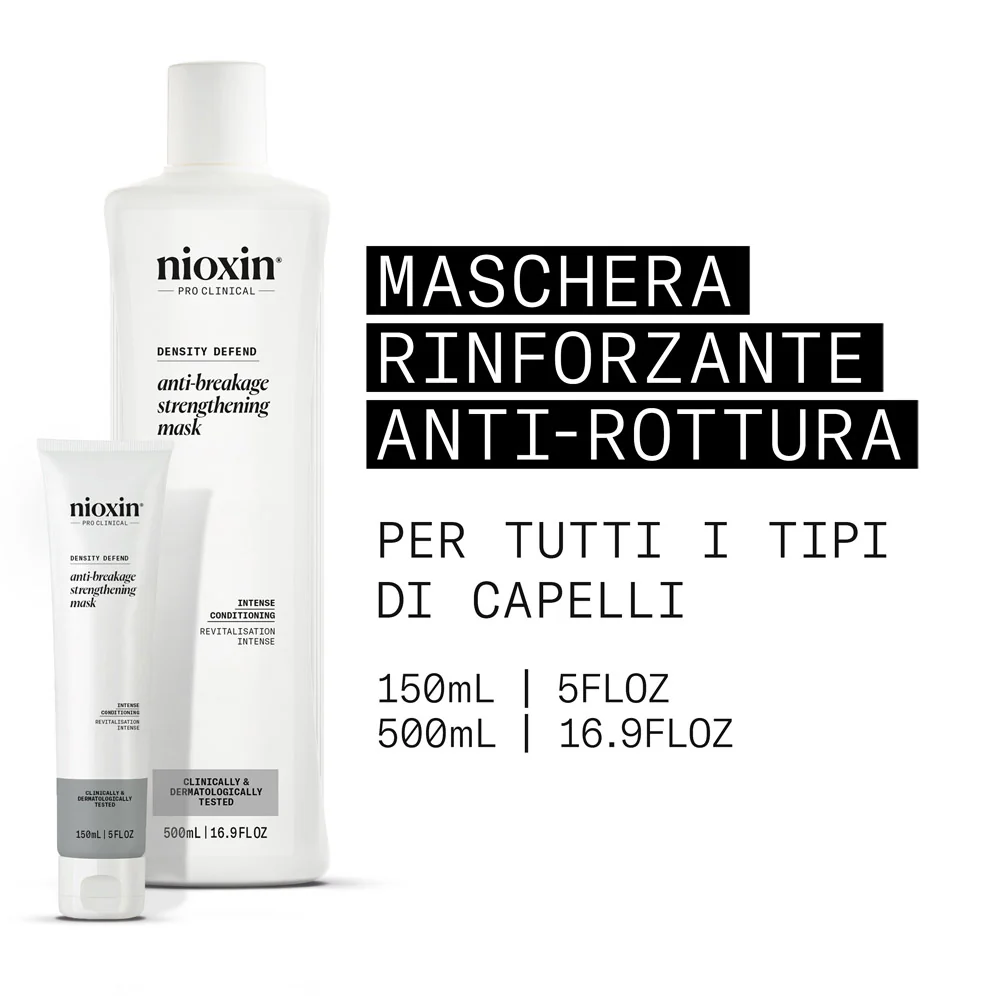 Nioxin Density Defend Anti-Breakage Mask 500ml - maschera rinforzante - Image 2