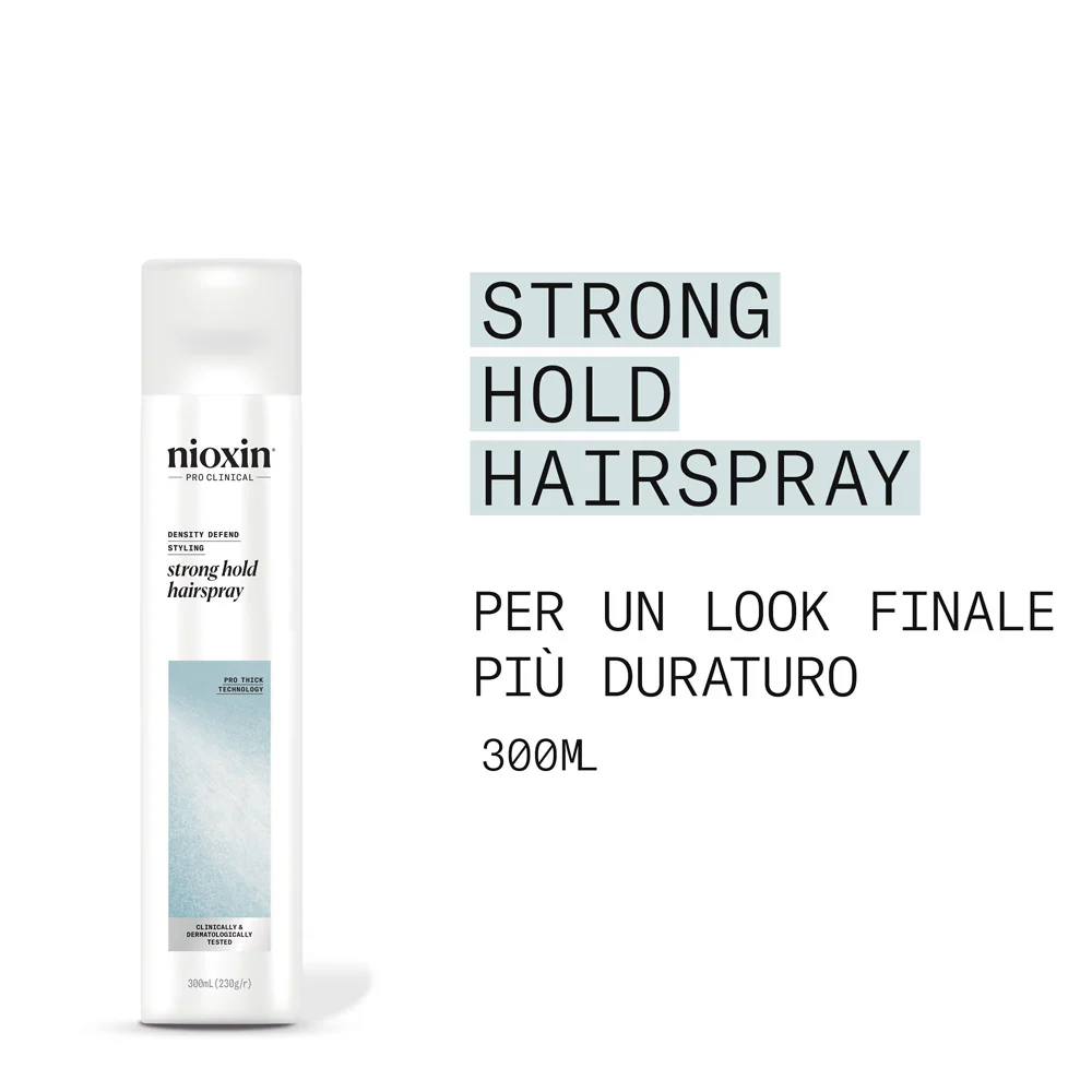 Nioxin Strong Hold Spray 300ml - lacca tenuta forte - Image 2
