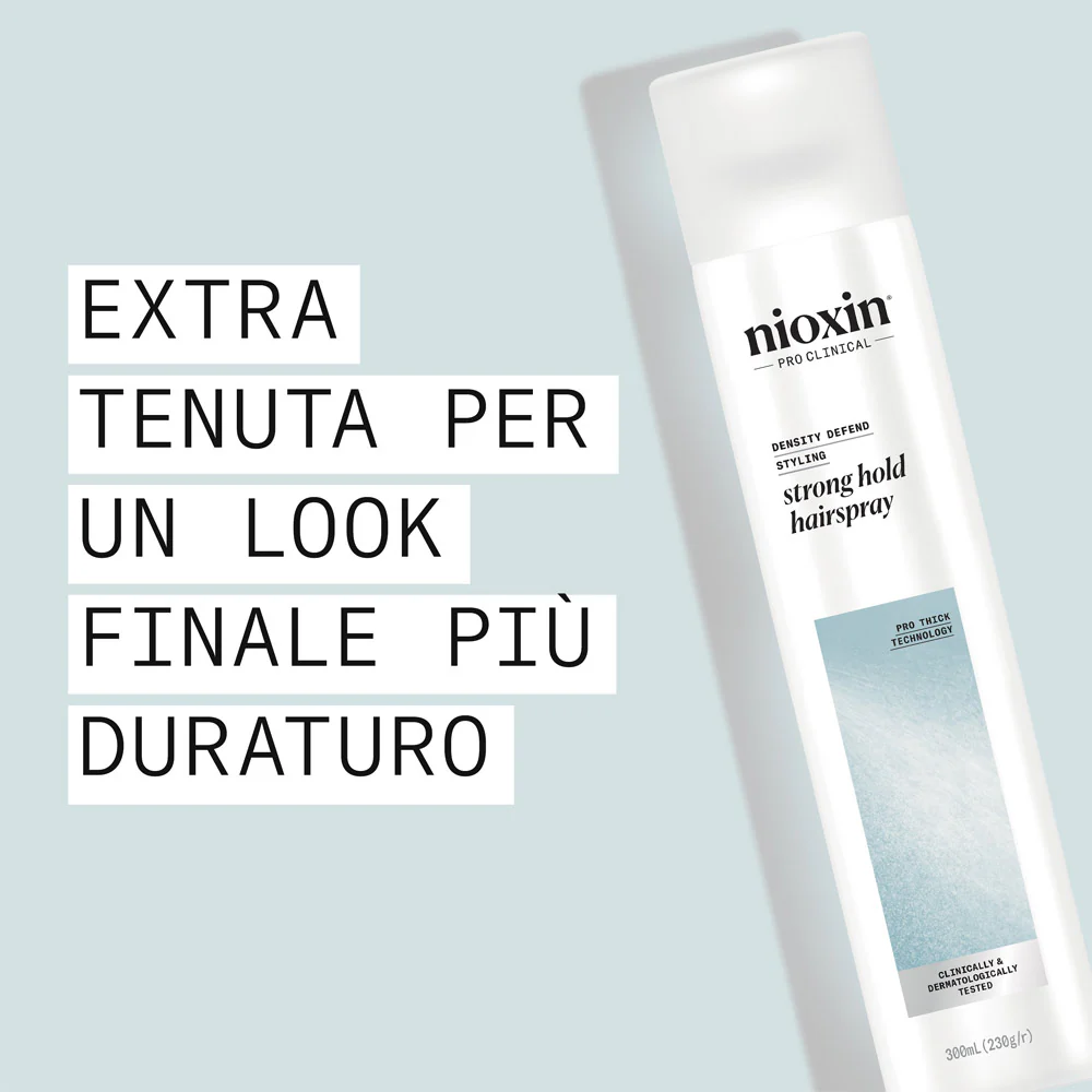 Nioxin Strong Hold Spray 300ml - lacca tenuta forte - Image 3