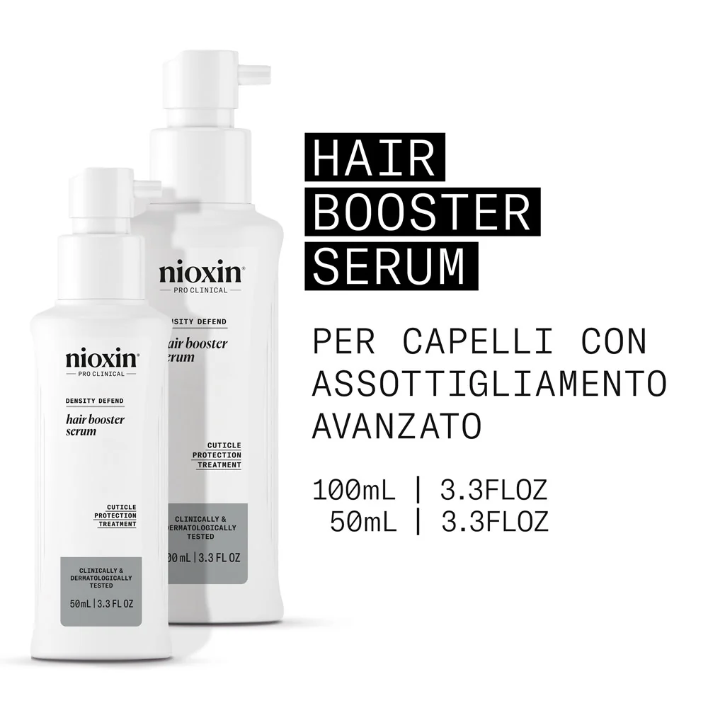Nioxin Hair Booster Serum 100ml - siero idratante assottigliamento avanzato - Image 2