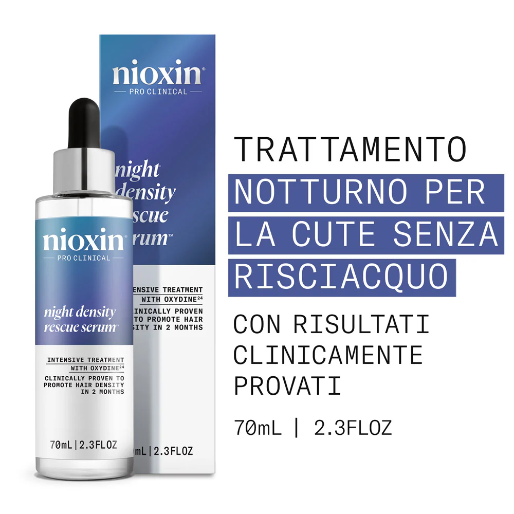 Nioxin Night Density Rescue Serum 70ml - siero densificante - Image 2