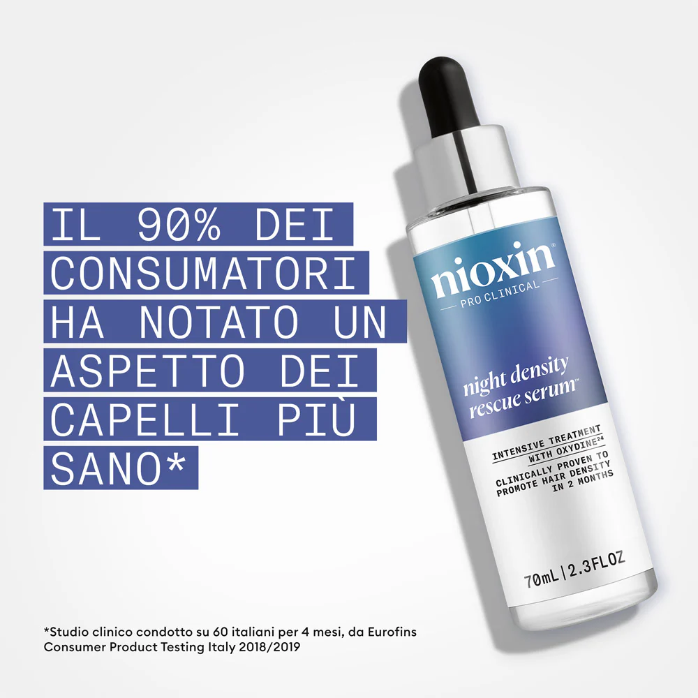 Nioxin Night Density Rescue Serum 70ml - siero densificante - Image 3