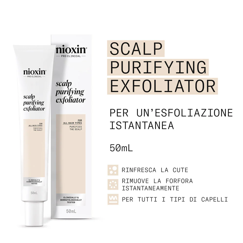 Nioxin Scalp Purifying Exfoliator 50ml - trattamento esfoliante - Image 2