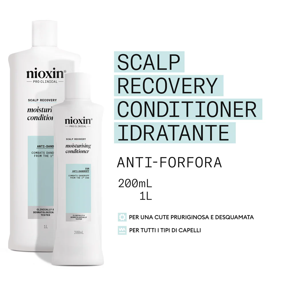 Nioxin Scalp Recovery Moisturising Conditioner 200ml - balsamo purificante riequilibrante - Image 2