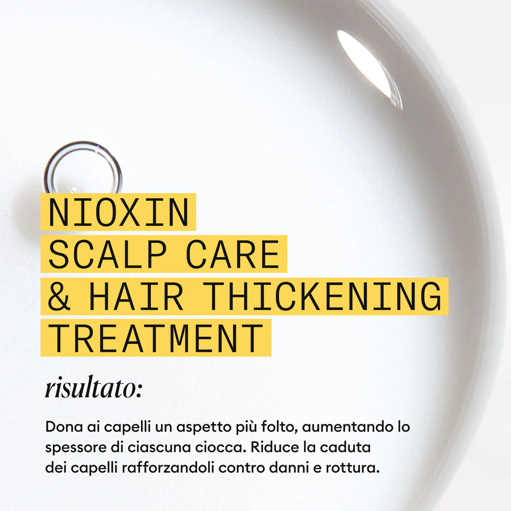 Nioxin Sistema 1 Scalp + Hair Thickening Serum 100ml - siero anti assottigliamento lieve - Image 8