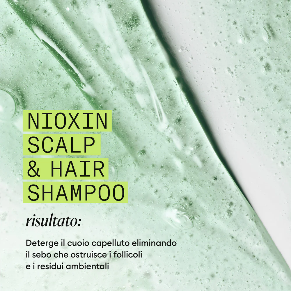 Nioxin Sistema 2 Scalp + Hair Shampoo 300ml - shampoo anti assottigliamento avanzato - Image 8