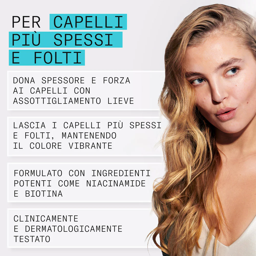Nioxin Sistema 3 Scalp + Hair Shampoo 300ml - shampoo anti assottigliamento lieve - Image 3