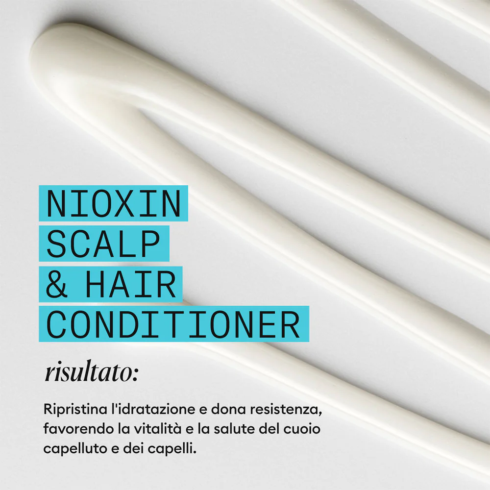 Nioxin Sistema 3 Scalp + Hair Conditioner 1000ml - balsamo anti assottigliamento lieve - Image 5