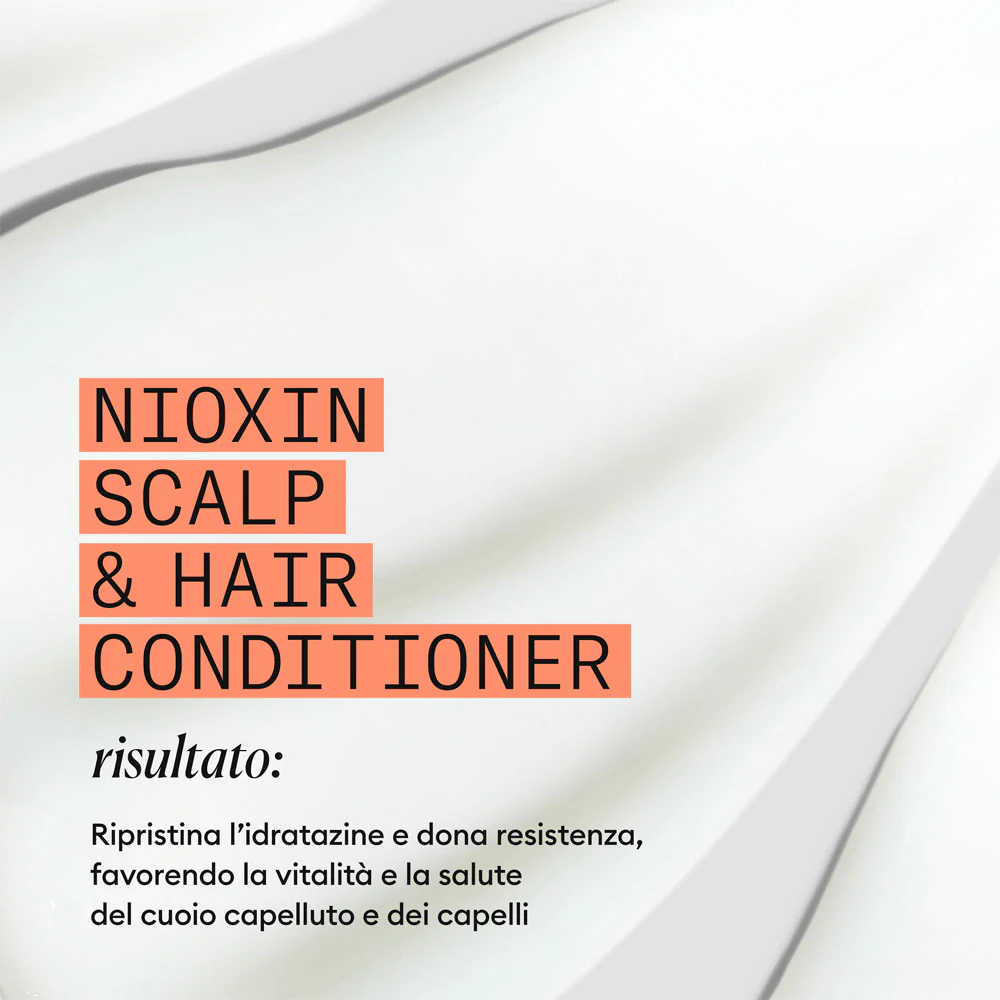Nioxin Sistema 4 Scalp + Hair Conditioner 300ml  - balsamo anti assottigliamento avanzato - Image 8