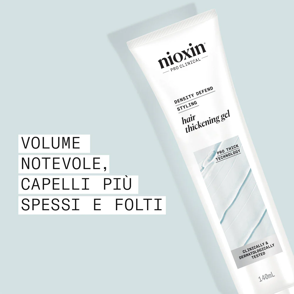 Nioxin Hair Thickening Gel 140ml - gel volumizzante - Image 3