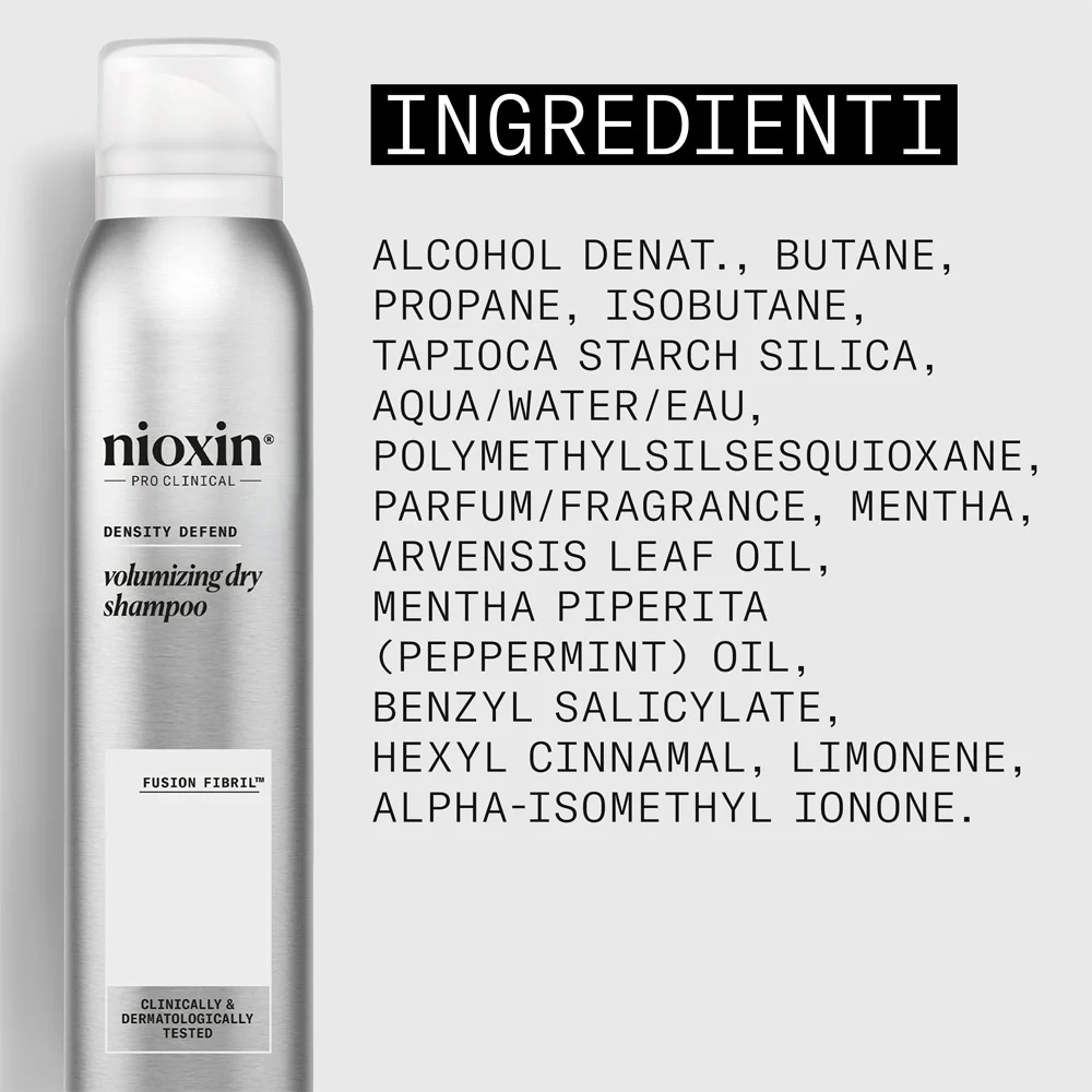 Nioxin Volumising Dry Shampoo 180ml - shampoo secco volumizzante - Image 7