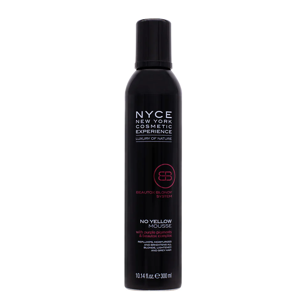 Nyce Beautox Blondy System No Yellow Mousse 300ml - mousse antigiallo