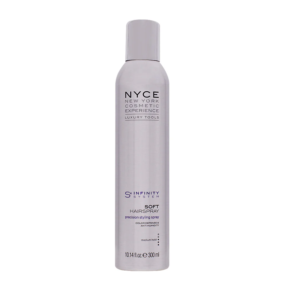 Nyce Luxury Tools S4 Infinity System Soft Hairspray 300ml - lacca tenuta media